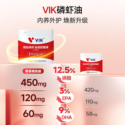 逢时 VIK南极磷虾油膏 进口 纯磷虾油 商品图2