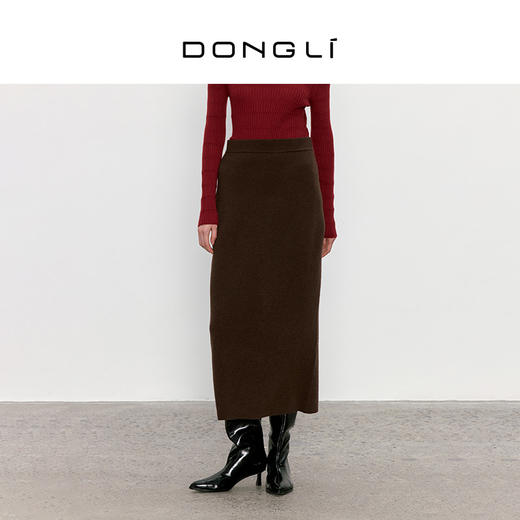 东黎 • 我不被驯化 素奢 山羊绒女士秋季女士半裙 5271 商品图1