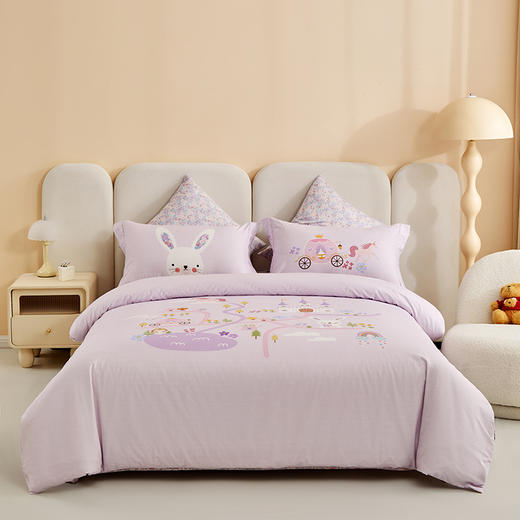 【线下同款】[25年新款】多喜爱 全棉印花时尚四件套 狮子工程队/梦幻乐之园/欢乐城堡屋hl【100%棉】【柔软亲肤】【童趣卡通】耐洗耐磨 不易褪色/FX 商品图6