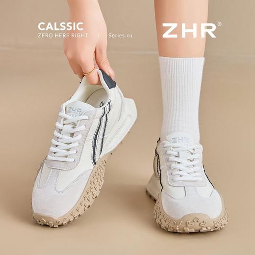 ZHR则则厚底德训鞋女2025新款内增高百搭阿甘运动鞋轻便女鞋 商品图6