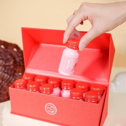 胡庆余堂红参灵芝饮红参饮女士口服液30ml/瓶*12瓶 商品图5