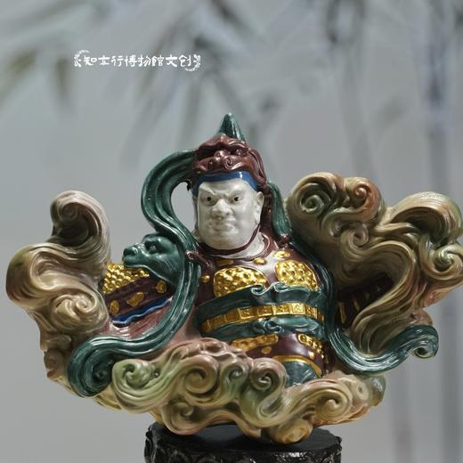 山西平遥双林寺韦驮彩塑文创冰箱贴立体磁吸文创礼品纪念品摆件 商品图2