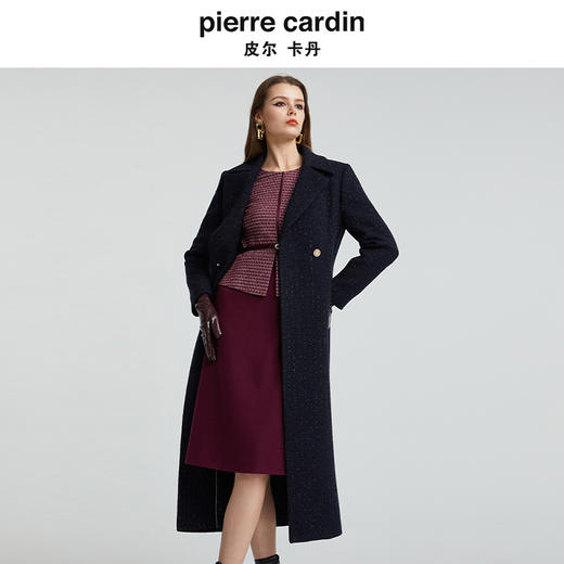 皮尔卡丹女装毛呢大衣P4421C4967N0 商品图1
