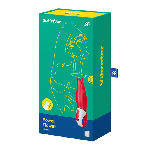 Satisfyer Power Flower 动感花朵震动棒  女用G点震动按摩棒 另类情趣用品 商品图5