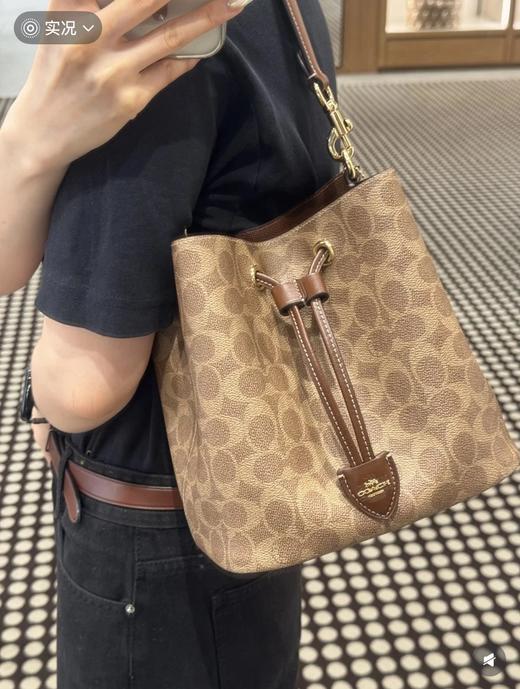 COACH  rowan系列子母包发财水桶包 商品图8