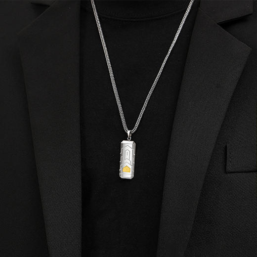 【太空造物】中国航天星域密码陨石项链 内嵌珍贵陨石 商品图3