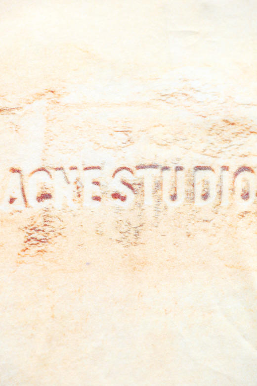 做旧字母长tee，正肩宽松上衣。胸口印花复古气质圆领长袖C082058 商品图13