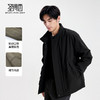 圣得西男装立领通勤夹克2025年秋季新款拼接美式复古休闲男士外套 商品缩略图3