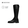 natursun英伦风骑士靴女黑色显瘦百搭时尚复古长筒靴N25539133 商品缩略图1