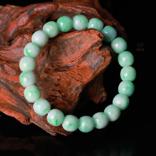 【珠圆玉润】老型翡翠珠串    ZX2508192 商品图4