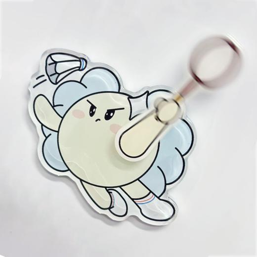 海珠是个岛运动冰箱贴-羽毛球 商品图1