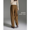 OLrain欧芮儿2025新款女秋季百搭休闲松弛感宽松纯色通勤弯刀长裤 商品缩略图2