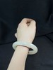 【于田产和田玉白玉平安镯】编号WAHM258126492 52# 45克，出证书，发货1~5天，48小时鉴赏期 商品缩略图2