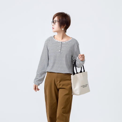 长袖条纹T 商品图1