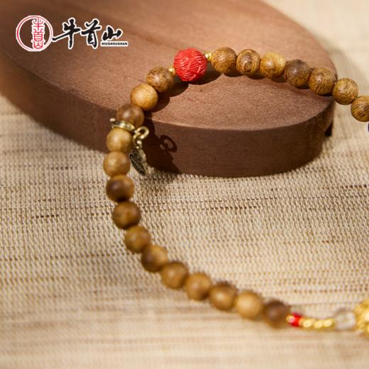 牛首山安之若素·绿棋楠单圈手串文创礼品创意国风礼物送闺蜜朋友 商品图2