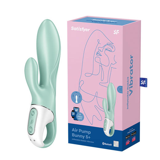 Satisfyer Air Pump Bunny 5 氧气兔子震动按摩棒5代  女用G点按摩棒 情趣用品 商品图0