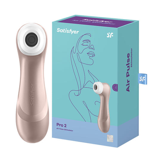 Satisfyer Pro 2 Generation 2悦动吮吸器自慰器阴蒂刺激女用情趣用品 商品图0