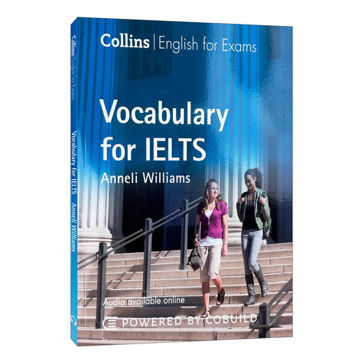 柯林斯雅思考试词汇 英文原版书 Vocabulary for IELTS 进口英语书籍教材 全英文版 可搭雅思阅读听力语法写作口语 商品图0