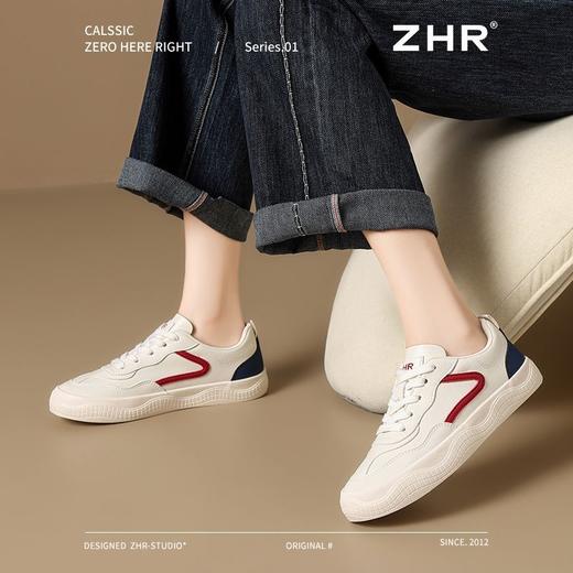 ZHR则则透气小白鞋女ins百搭女鞋2025新款软底鞋子女运动鞋板鞋女 商品图6