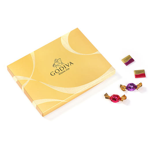 歌帝梵 巧克力精选礼盒32颗装 220g 商品图3