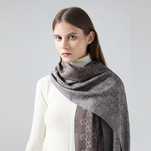 【19:00开抢！！】GUCCI围巾 165904 3G200基地直邮 商品图2