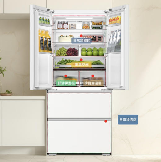 海尔（Haier）冰箱 BCD-509WGHFD1BY7U1 商品图8