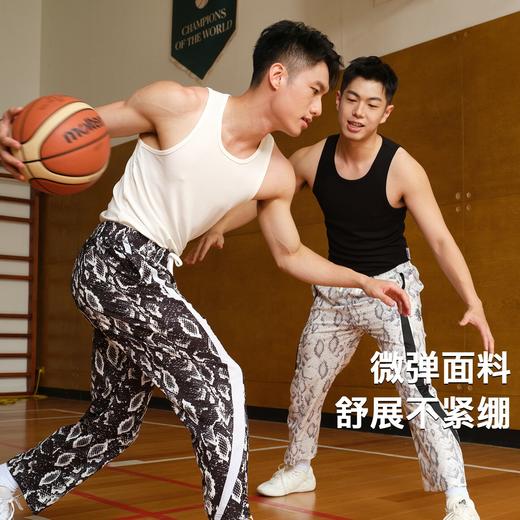 录士LUSHISI行动主题速干吸湿排汗紧身背心篮球健身运动t恤打底男 商品图1