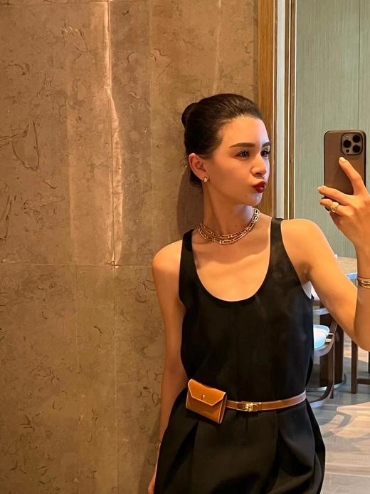 爱马仕 底面进口牛皮Kelly扣女士配羊皮包腰带 均码可调节 腰围75-100（ZT*YT） 商品图7