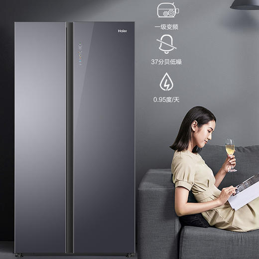 海尔（Haier）冰箱 BCD-610WGHSSE5S1 商品图1