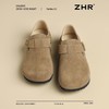 ZHR则则【反绒牛皮】勃肯鞋女百搭一脚蹬懒人鞋女新款复古单鞋女 商品缩略图8