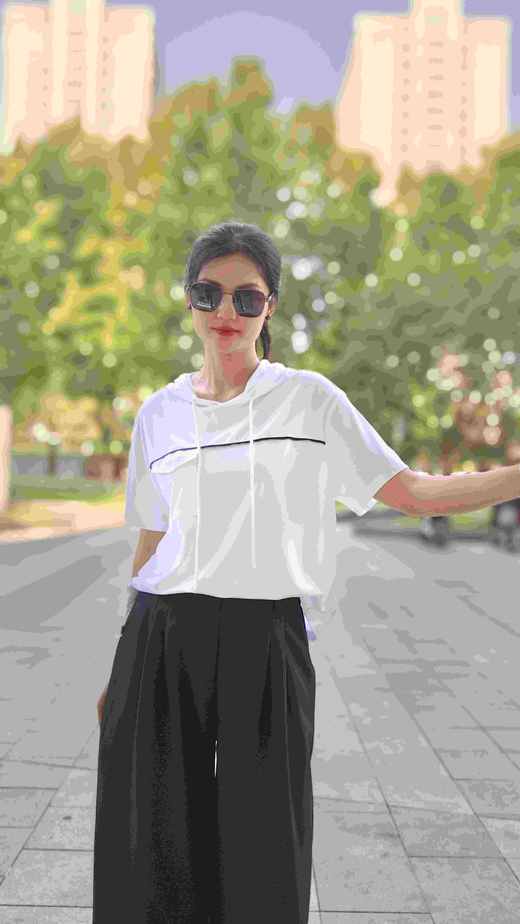 548176时尚经典格纹小衫外套 商品图9