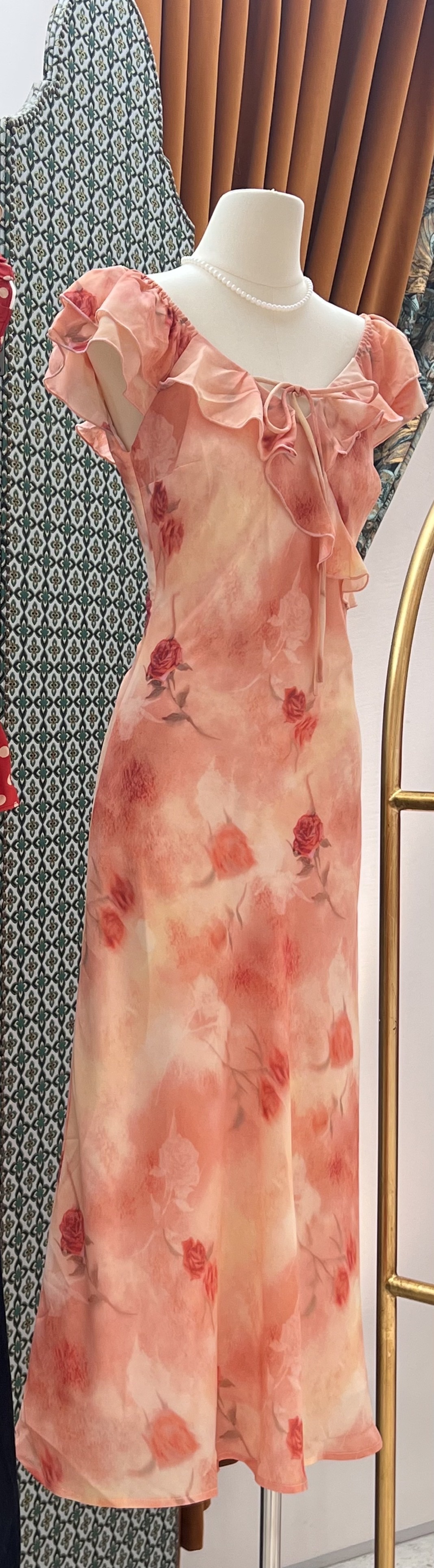 【门店同款】ENJOY夏季“悠然之境”落日余晖晕染长裙 163803895