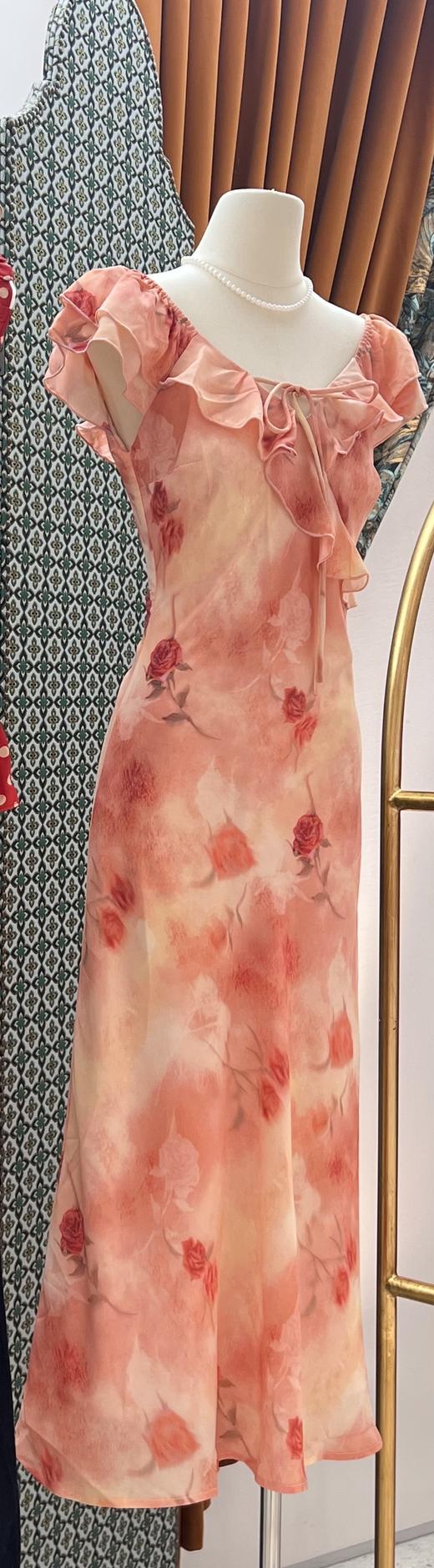 【门店同款】ENJOY夏季“悠然之境”落日余晖晕染长裙 163803895 商品图0