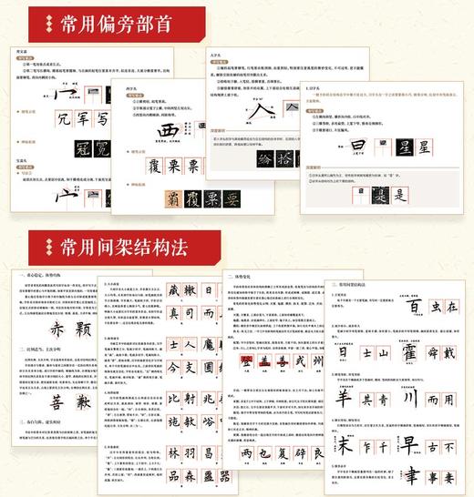 写好中国字 硬笔楷书精讲精练教程 书法碑帖临摹精解教程孩子成人入门字帖 名家名作字例系统讲解 商品图2