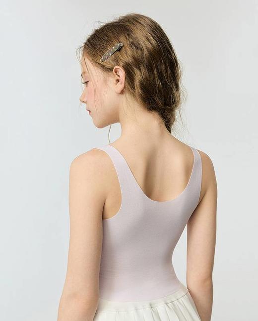 【春上新】8楼爱慕儿童Aimer Kids少女小奶皮一阶段中长背心AJ115J251，吊牌价239元 商品图2