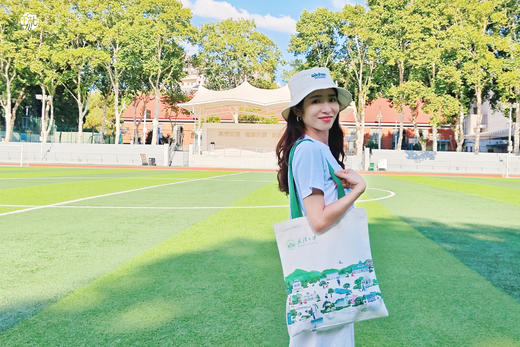 武大珞珈印迹帆布袋 商品图1