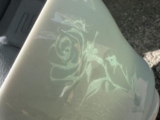 龙泉青瓷薄胎杯 天青釉色 福禄双全/余香 支持刻字 商品图4