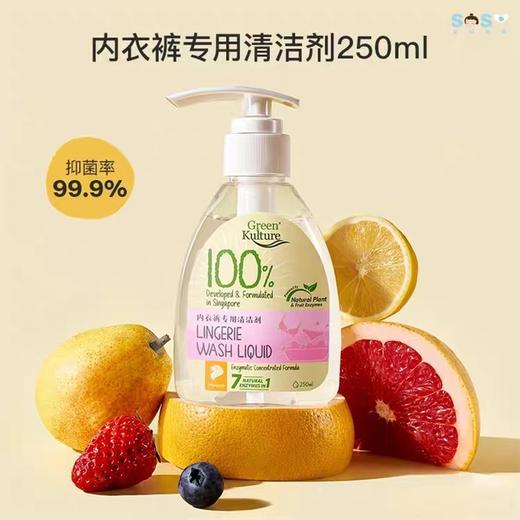 温和不刺激！Green Kulture内衣裤专用清洁剂 按压便捷|泡沫细腻 清洁力max 商品图0