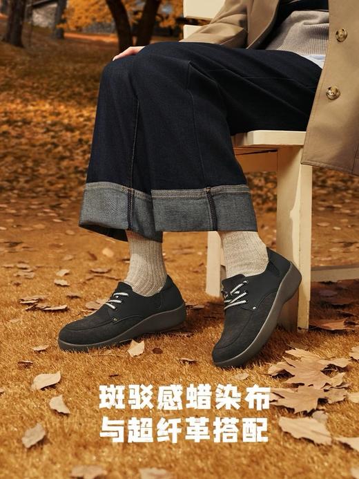 Pansy2025年秋季新款盼喜日本女鞋复古加宽一脚蹬轻便舒适休闲鞋 商品图2