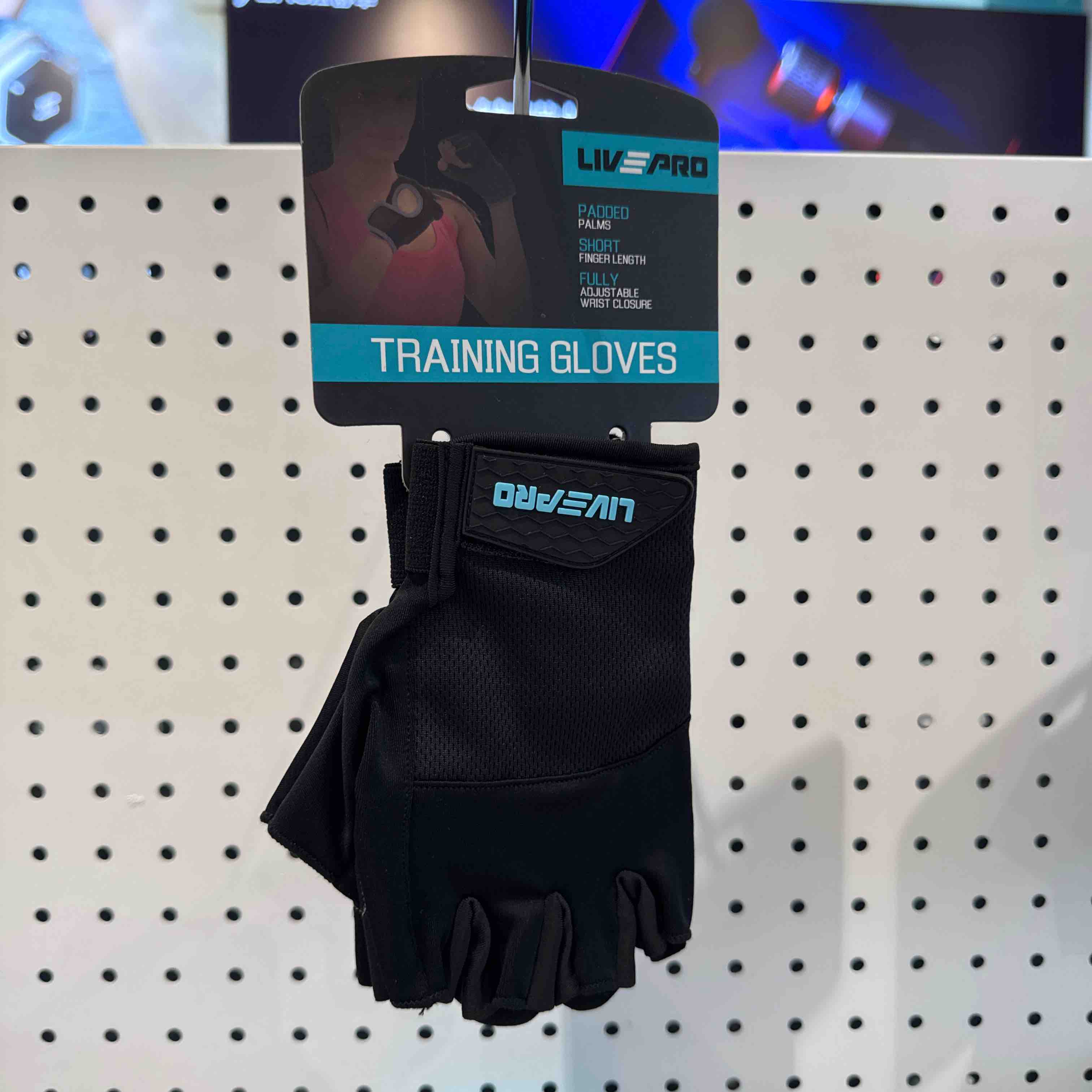 LIVEPRO Fitness gloves健身手套-LLP8260-L 黑色