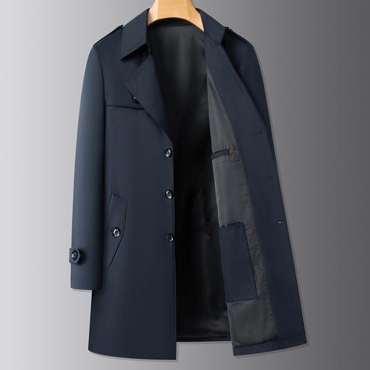 【DXS】大依优型大码男装长款风衣经典中长款夹克男士大码行政外套秋季新款肥佬 商品图2