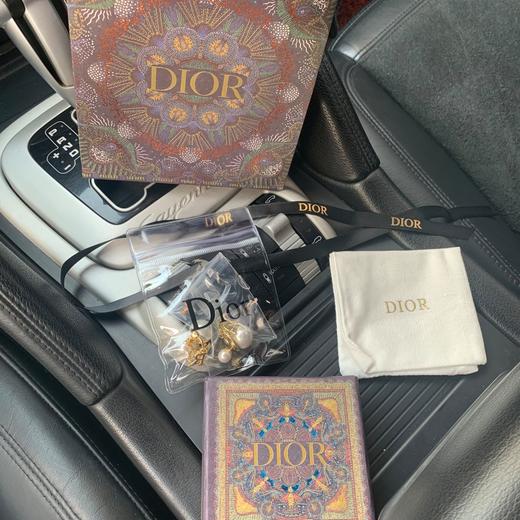 G335迪A 字母晶钻耳钉 商品图2