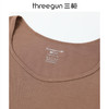 Threegun三枪 零碳莫代尔钻石领长袖女士打底衫-T20065A01 商品缩略图4