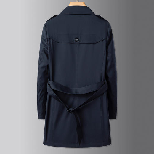 【DXS】大依优型大码男装长款风衣经典中长款夹克男士大码行政外套秋季新款肥佬 商品图4