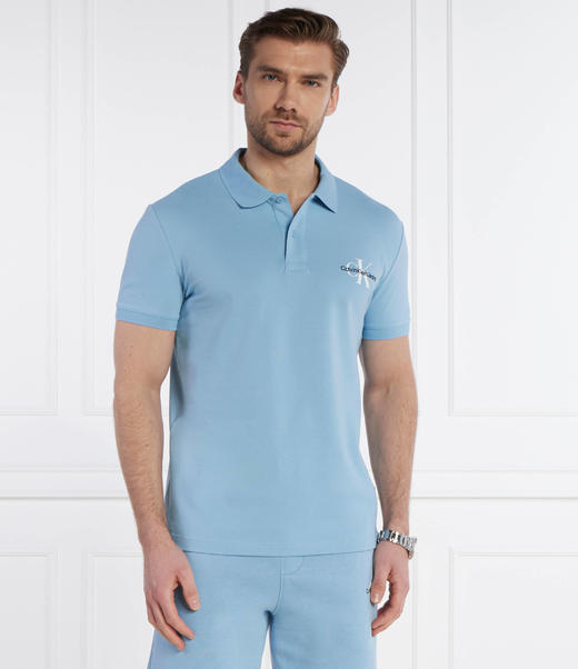 Clavin Klein 卡文·克莱 男士百搭弹棉休闲Polo短袖T恤11811 商品图10