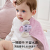 【洗浴用品】嫚熙婴儿小方巾儿童毛巾纱布口水巾宝宝超软手帕卡通造型方巾 商品缩略图3