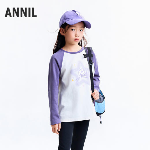 【实体店同款】女童长袖针织衫冬季新款安奈儿童装AG541325 商品图1