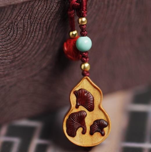 【青山特惠】老山檀香｜福禄·三生有幸 挂件 s2 商品图1