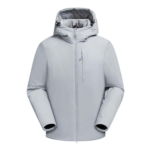 LUCKY DEER/幸运鹿情侣款防泼水保暖科技棉连帽棉服 商品图1