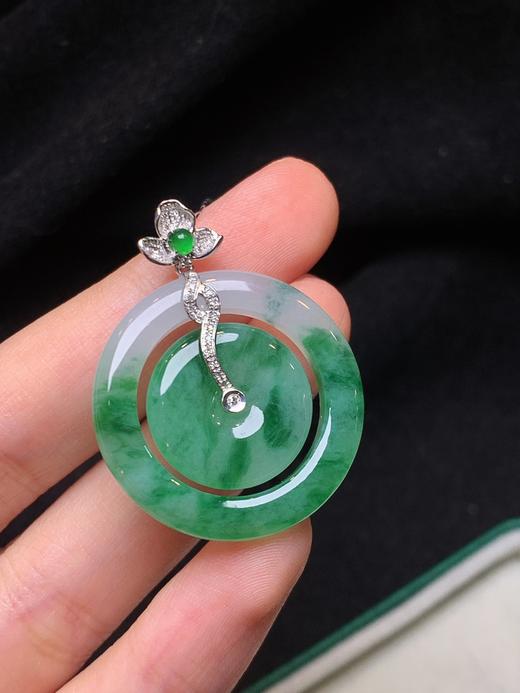 平安扣翡翠吊坠 商品图2